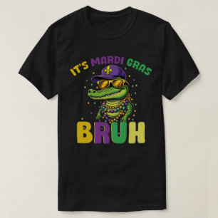 T-shirt Mardigator Mardi Gras Alligator