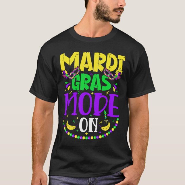 T-shirt Mardy Gras Mode Mardi Gras Mardi (Devant)