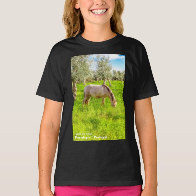 T-shirt Mare enceinte Purebred de Alter Real élevé (Devant)