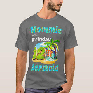 T-shirt Mare Sirène Mommie Du 12E Anniversaire
