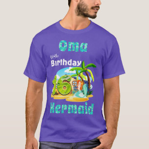 T-shirt Mare Sirène Oma Du 16ème Anniversaire