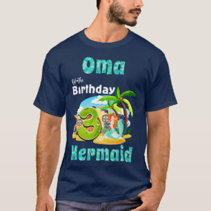 T-shirt Mare Sirène Oma Du 3ème Anniversaire