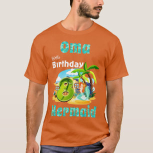 T-shirt Mare Sirène Oma Du 8ème Anniversaire