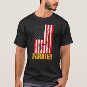 T-shirt Maréchal Fer à Cheval Parage des Sabots Ferrure Éq