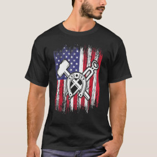 T-shirt Maréchal Ferrage Sabot Équidé _54