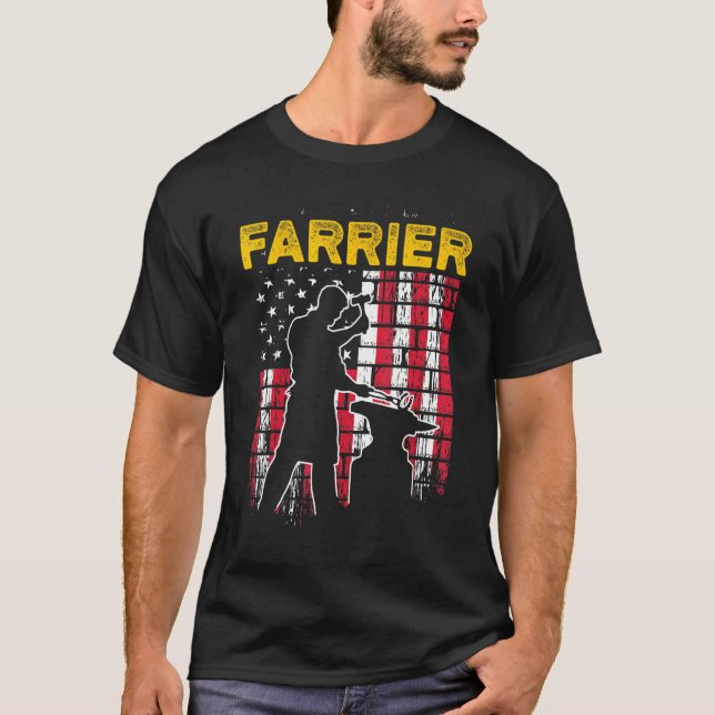 T-shirt Maréchal Ferrage Sabot Équidéen _42 (Devant)
