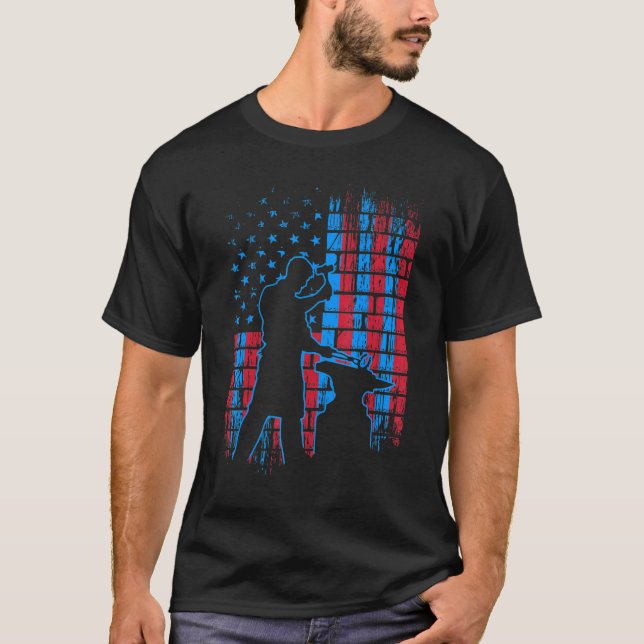 T-shirt Maréchal Ferrage Sabot Parage Équine 6 (Devant)