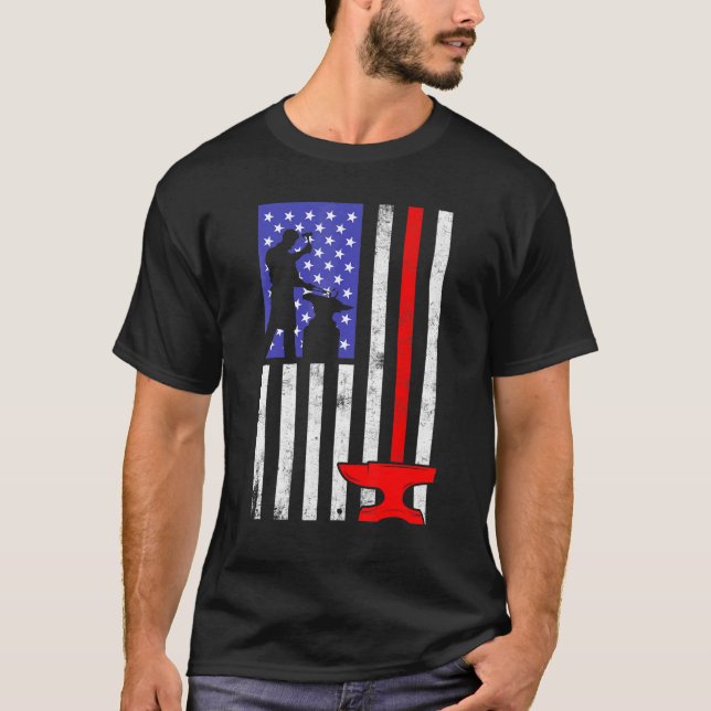 T-shirt Maréchal Ferrage Sabot Parage Ferrure Équine 1 (Devant)