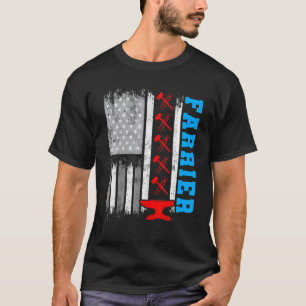 T-shirt Maréchal Ferrage Sabot Parage Ferrure Équine _48