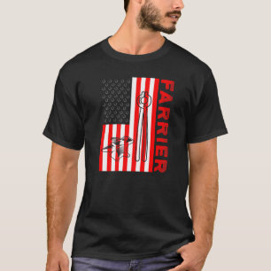 T-shirt Maréchal Ferrant Fer à Cheval Parage des Sabots Éq