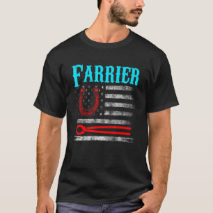 T-shirt Maréchal Ferrant Fer à Cheval Tonte des Sabots Fer