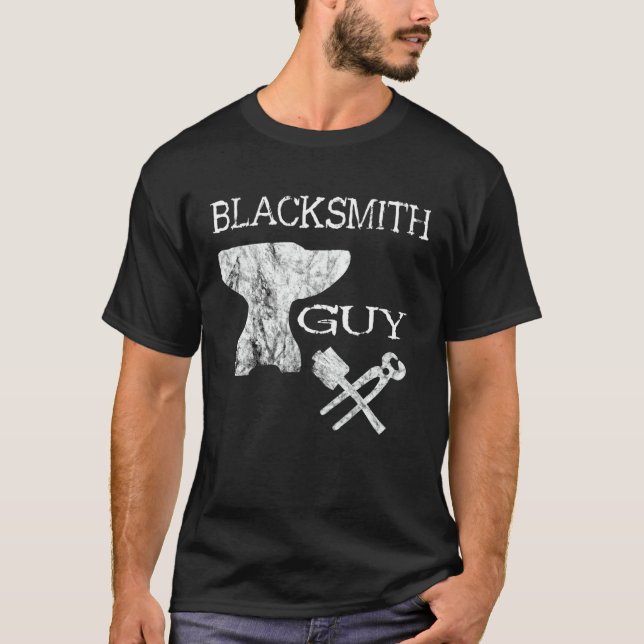 T-shirt Marechal Ferrant Guy Sabots De Chevaux Garçons De  (Devant)