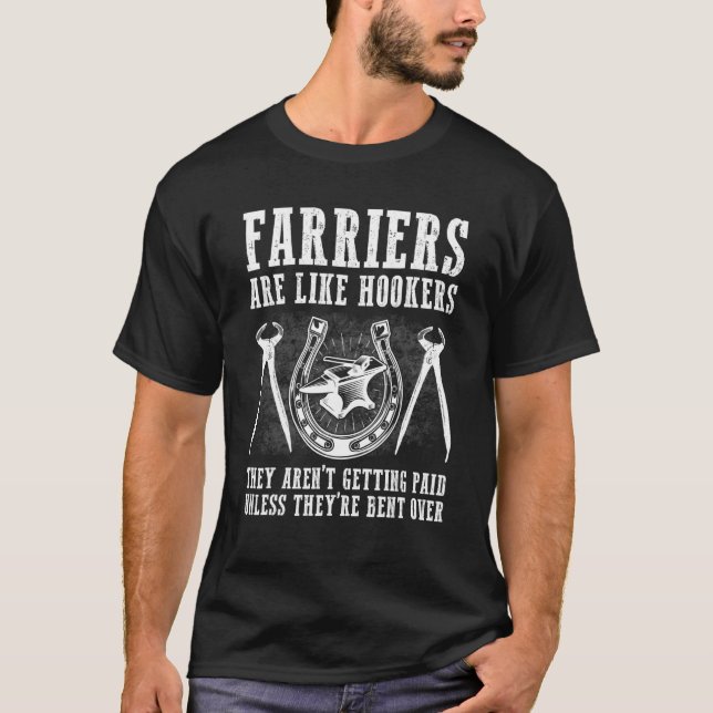 T-shirt Maréchal-ferrant pour hommes et femmes, maréchal-f (Devant)