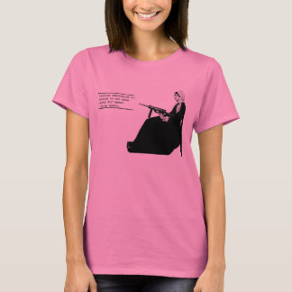 T-shirt Marée lesbienne "lesbienne d'oppression" -,