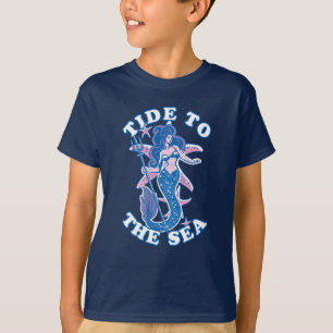 T-shirt Marée Vers La Mer Ocean Lover Mermaid