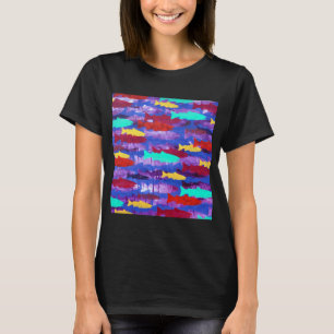 T-shirt Marée violette
