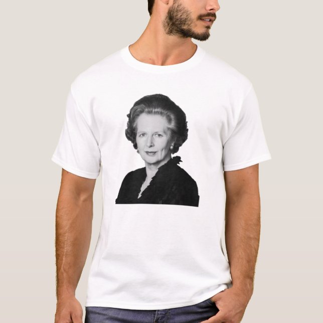 T-shirt Margaret Thatcher (Devant)