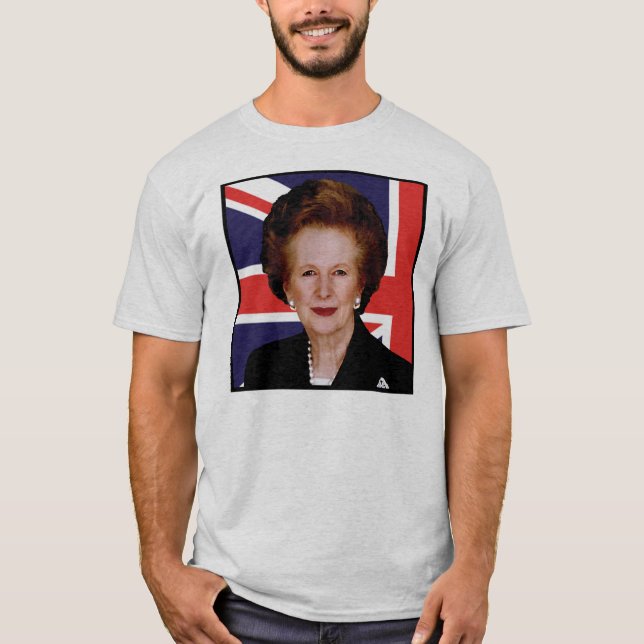 T-shirt Margaret Thatcher (Devant)