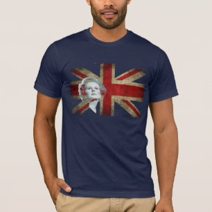 T-shirt Margaret Thatcher et le drapeau du Royaume-Uni