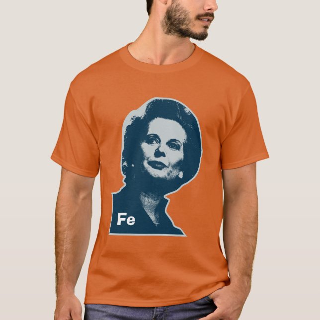 T-shirt Margaret Thatcher Iron FE (Devant)