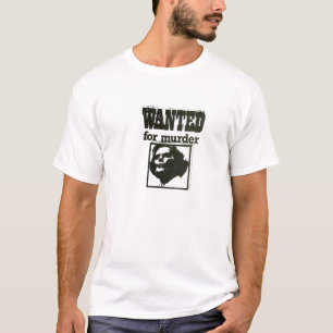 T-shirt Margaret Thatcher - Recherchée pour le meurtre