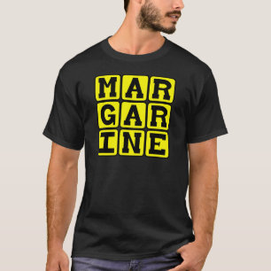 T-shirt Margarine, pâte à tartiner beurrée