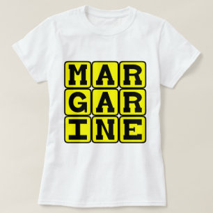 T-shirt Margarine, pâte à tartiner beurrée