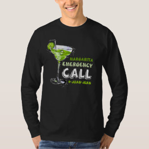 T-shirt Margarita Appel d'urgence 9 Juan Juan Juan Présent