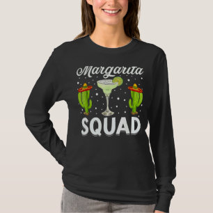 T-shirt Margarita Squad Casquette mexicain Happo Cinco De 