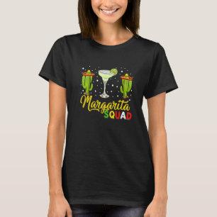 T-shirt Margarita Squad Casquette mexicain Happo Cinco De 