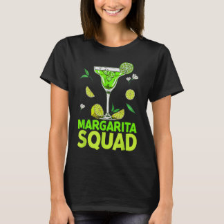 T-shirt Margarita Squad Cinco De Mayo Costumes Pour Mexica