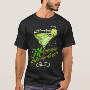 T-shirt Margaritas M'A Fait Faire Il Cocktail Design