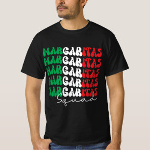 T-shirt Margaritas Squad Design rétro
