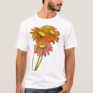 T-shirt Marguerite banale Marguerite transvale Tournesol c