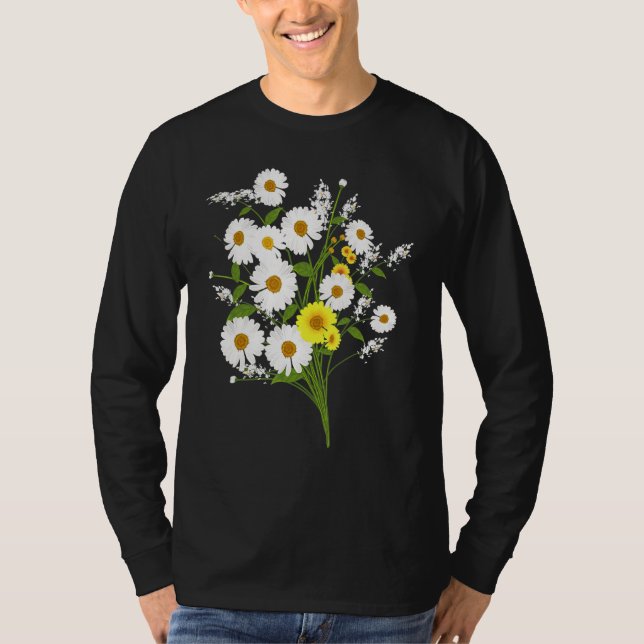 T-shirt Marguerites Daisy Spring Flower Daisy Plante Gard (Devant)