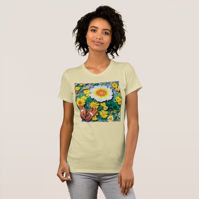 T-shirt Marguerites Mai (Devant entier)