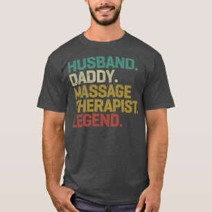 T-shirt Mari Daddy Massage Thérapeute Légende Vintage
