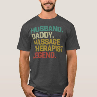 T-shirt Mari Daddy Massage Thérapeute Légende Vintage