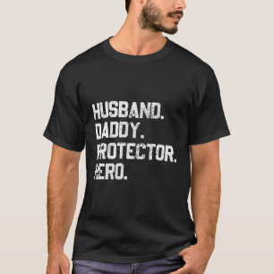 T-shirt Mari Daddy Protecteur Héros Fête des pères pour pa