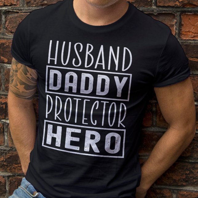 T-shirt Mari Daddy Protector Hero Vétérinaire Papa (Créateur téléchargé)
