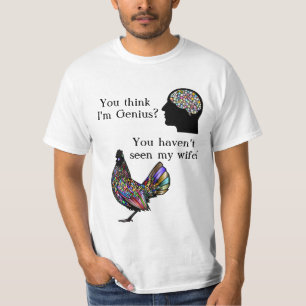 T-shirt Mari de sarcasme et femme