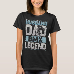 T-shirt Mari de vélo papa BMX Légende BMX Hommes