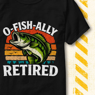 T-shirt Mari Émé Père Pêche Citation Drôle Retraite