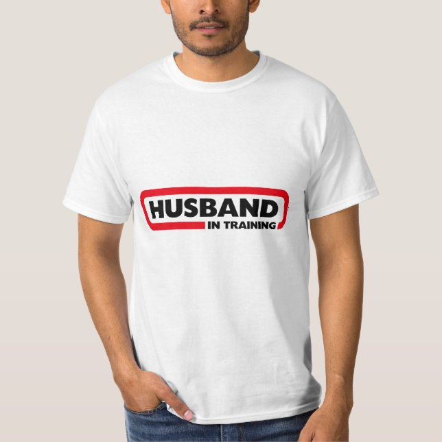 T-shirt Mari en formation - Humour de la Saint-Valentin (Devant)