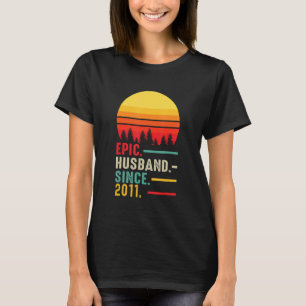 T-shirt Mari Epic Mens Depuis 2011, Joyeux Anniversaire