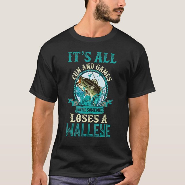 T-shirt Mari Épouse Citation Réfléchissant à la pêche (Devant)