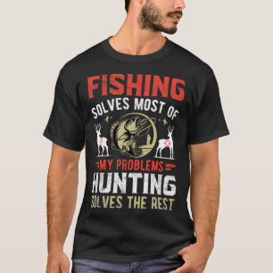 T-shirt Mari Épouse pêche chasse citation vintage