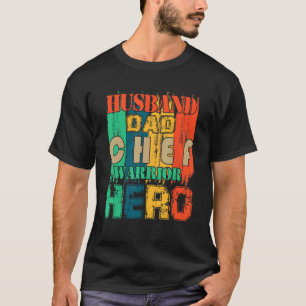 T-shirt Mari Époux Papa Chef Héros Vintage Rétro Famille A