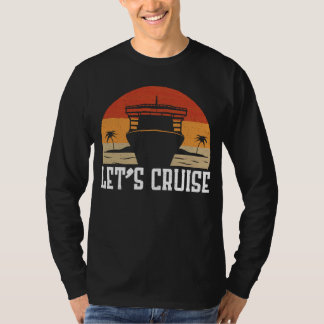 T-shirt Mari et femme Lets Cruise Croisière Vacances