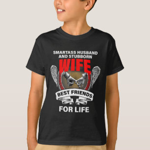 T-shirt Mari et femme têtue amis pour la vie